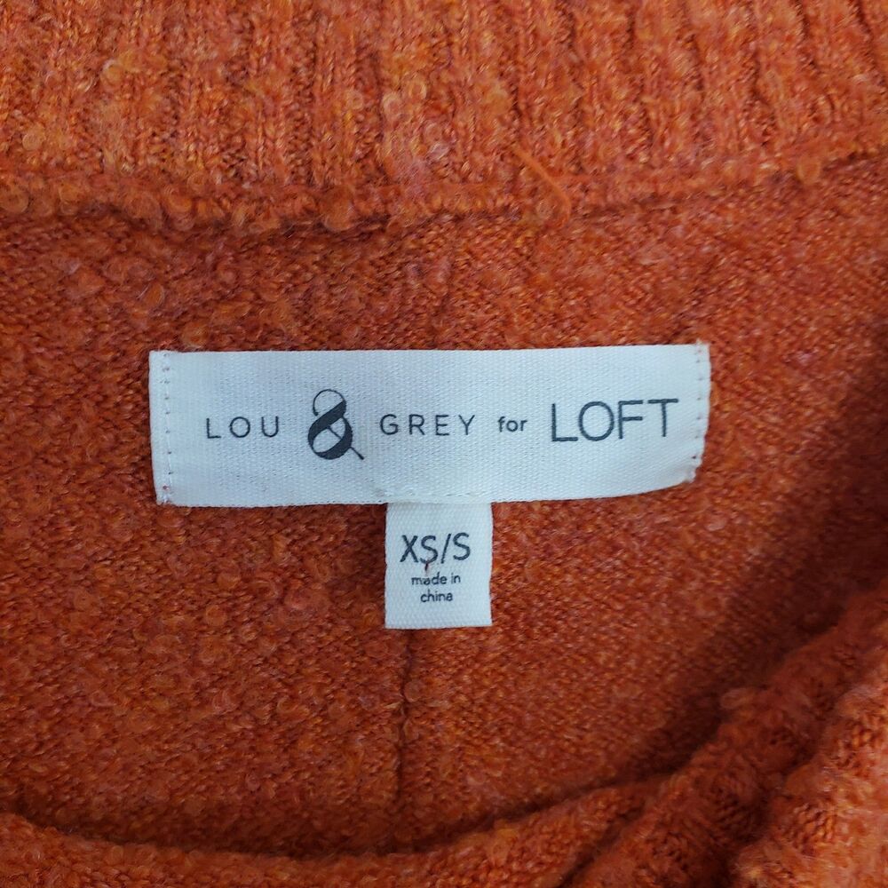 Lou & Grey for Loft Women's Oversized Crewneck Sweater, Size XS / S - Picture 3 of 8